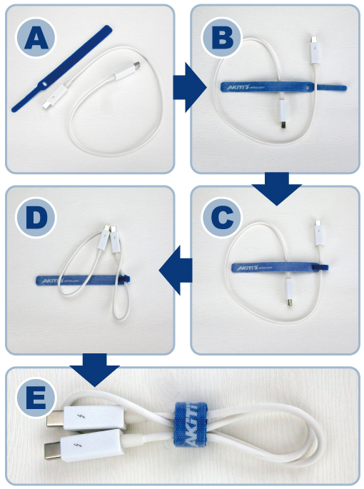 akitio-velcro-cable-strap-how-to