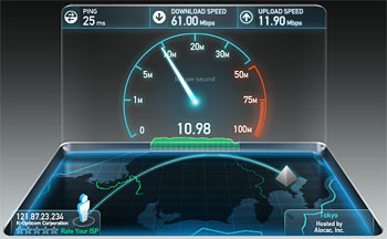 internet speed test suddenlink