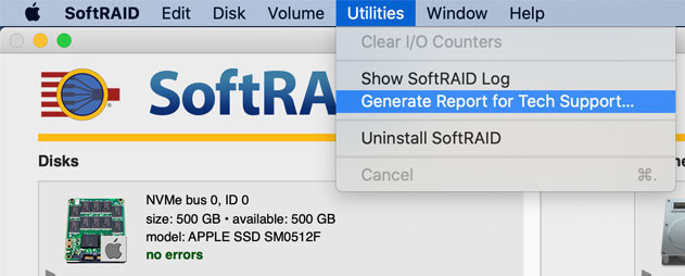 os x softraid