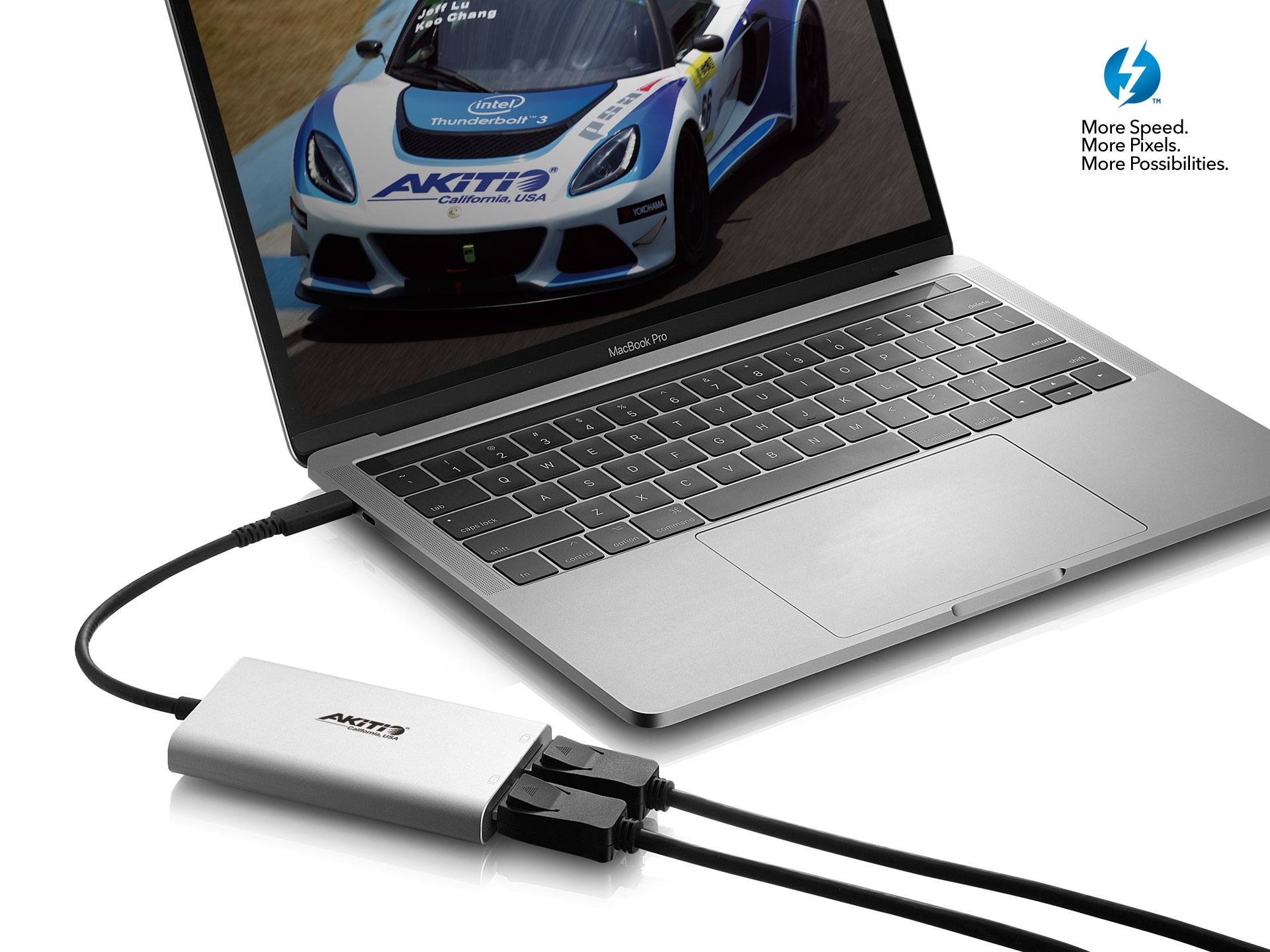 AKiTiO 40Gbps Thunderbolt 3 Cable (2m)